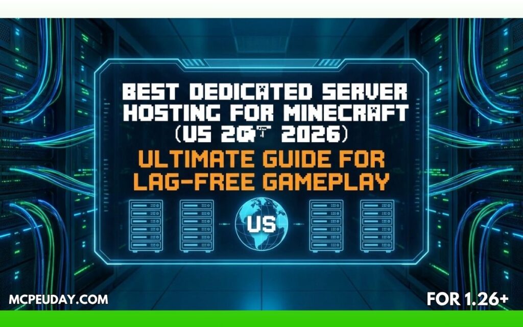 Best Dedicated Server Hosting for Minecraft (US 2026) – Ultimate Guide for Lag-Free Gameplay