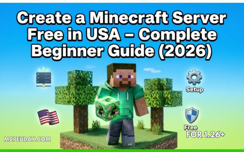 Create a Minecraft Server Free in USA – Complete Beginner Guide (2026)