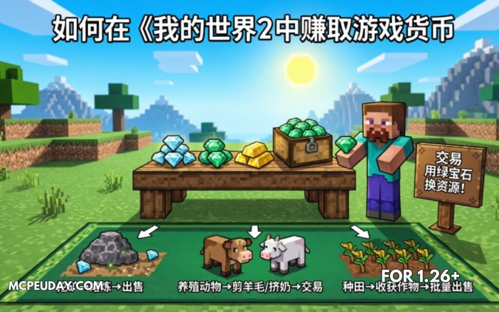 How to Build Money in Minecraft?