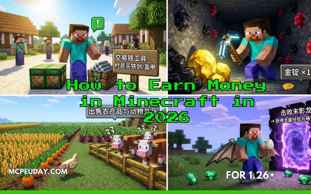 How to Earn Money in Minecraft in 2026