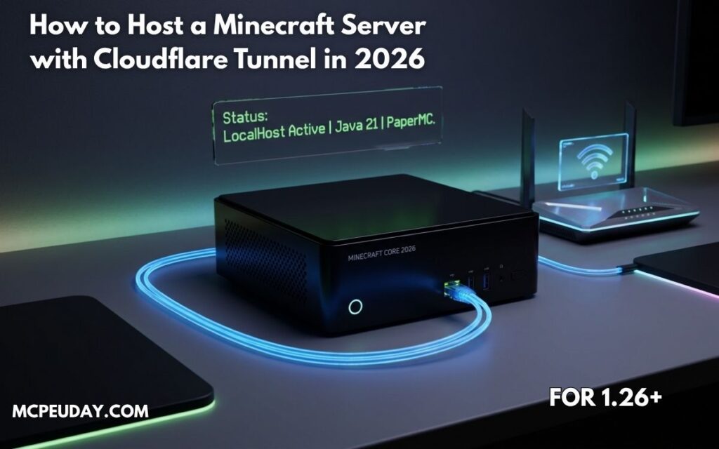 How to Host a Minecraft Server with Cloudflare Tunnel in 2026