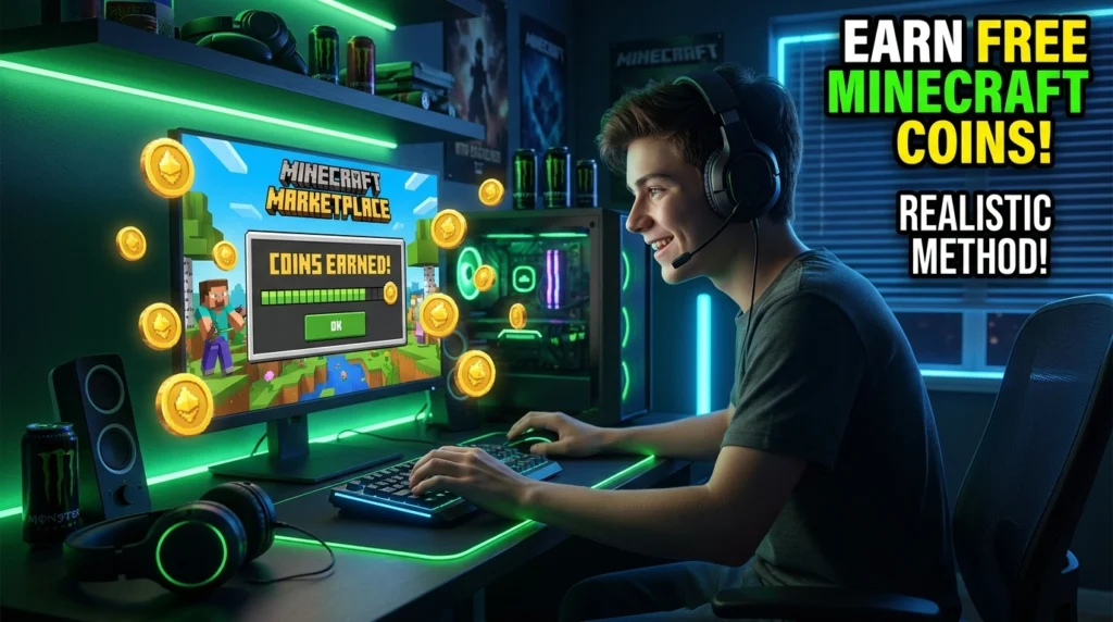 How to Earn Minecraft Coins in 2026 (US Guide)