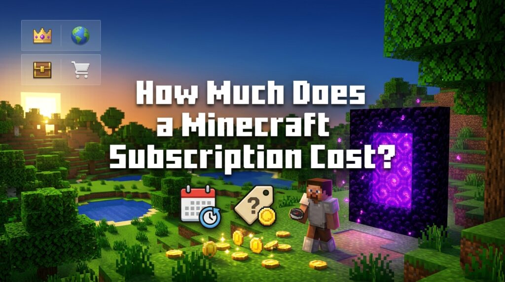 How Much Does a Minecraft Subscription Cost? (2026 Pricing Guide)
