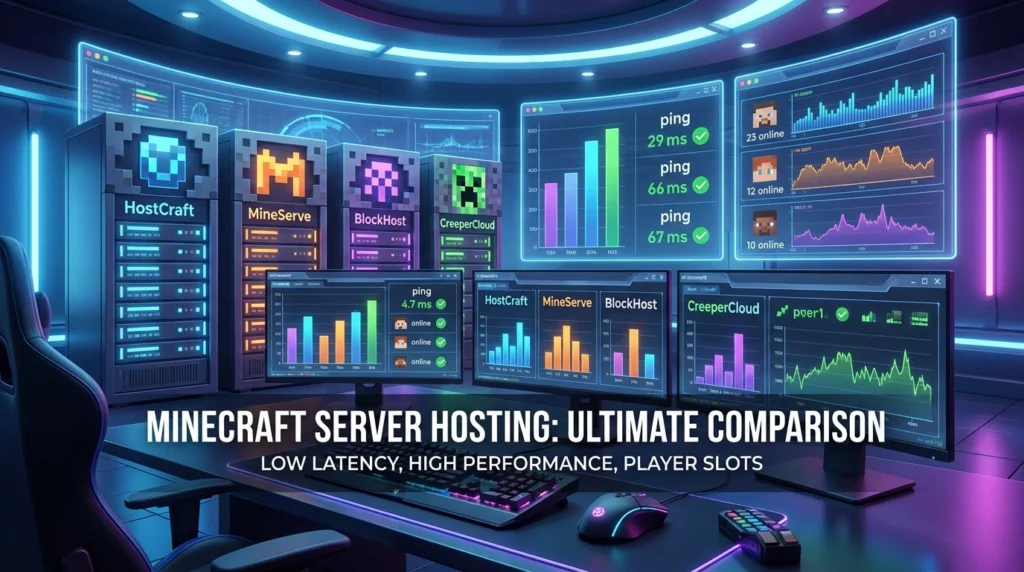 Best Minecraft Server Hosting 2026: Full Comparison Guide