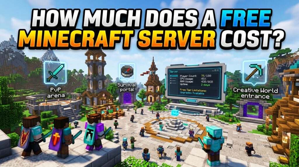 How Much Does a Free Minecraft Server Cost? Complete Guide (2026)